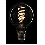 Showgear Żarówka dekoracyjna LED Filament E27 5 W - Ściemniana - Złoty Szklany Klosz