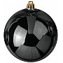 EUROPALMS Deco Ball Dekoracyjna kula, bombka 30cm, black