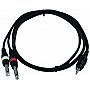 Omnitronic Cable AC-35 3.5jack plug st/2x6,3 pl.1,5m