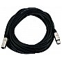 Omnitronic Cable MC-300,30m,black XLR m/f,balance