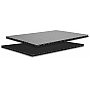 Adam Hall 0594 SB - Panel SolidLite® PP srebrno-czarny 9,4 mm, 2500 x 1250 mm