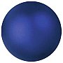 EUROPALMS Deco Ball Dekoracyjne kule, bombki 3,5cm, dark blue, metallic 48szt