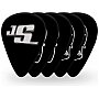 D'Addario Joe Satriani Kostki gitarowe, Black, 10 szt., Medium 0.70mm