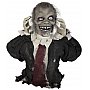 EUROPALMS Halloween Zombie Theo, 67cm - Animowana górna część ciała zombie