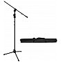 OMNITRONIC Set Microphone Tripod MS-3 bk + Bag, Statyw mikrofonowy z torbą