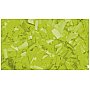 Showgear Wolno opadające konfett 55 x 17 mm, Neonowa zieleń, 1 kg Ognioodporne