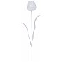 EUROPALMS Kryształowy tulipan, przezroczysty, sztuczny kwiat, 61 cm 12x